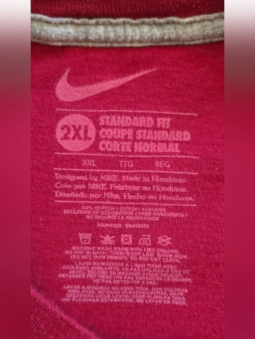 Alabama Crimson Tide 2XL Nike  21-0 BCS National Championship Tee Shirt XXL